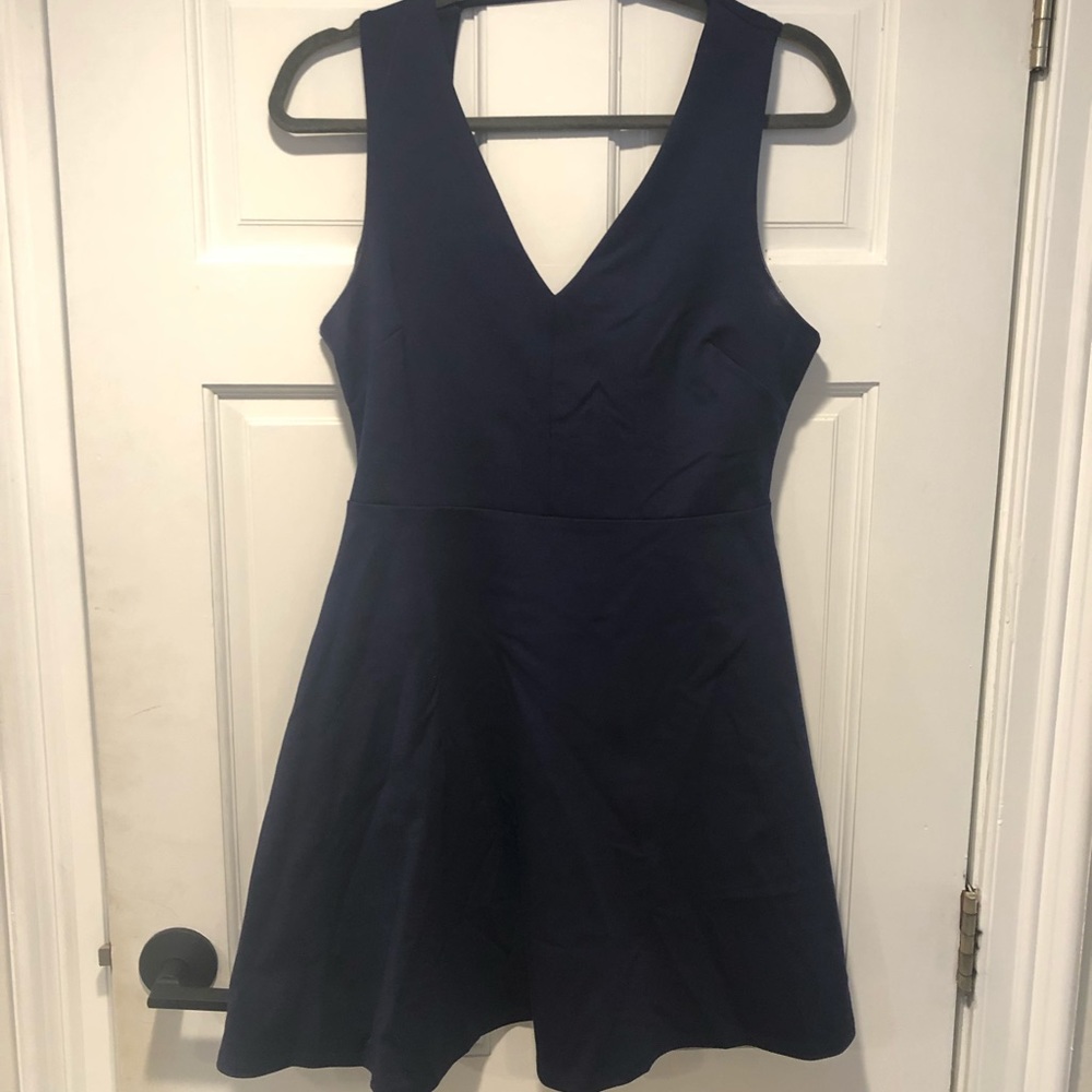 Navy A-line Dress from Nordstrom’s